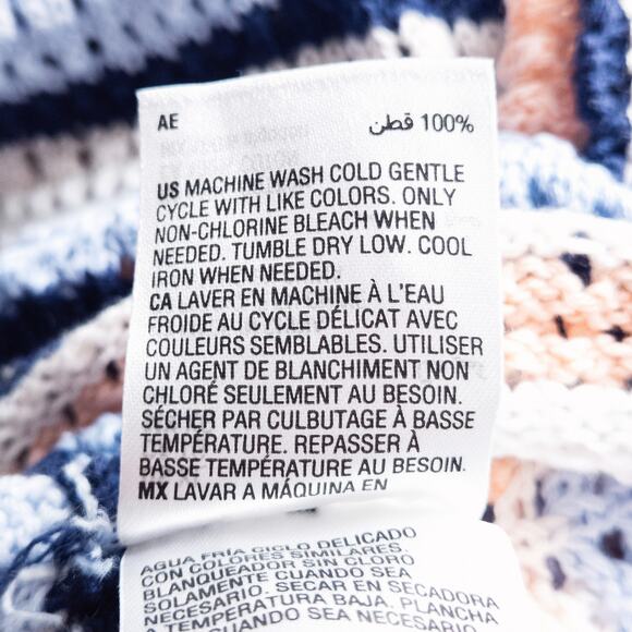 INC International Concepts Women’s Sweater XL Boho Coastal Casual Retro Striped - Picture 9 of 10